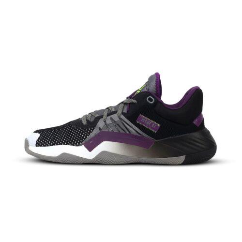EH2134 Mens Adidas D.o.n. Issue 1 - Joker - Black,Grey,Purple