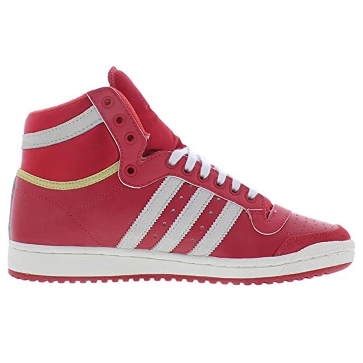 Adidas Top Ten HI Men`s Sneaker - GloRed/GoldMt/FtwWht