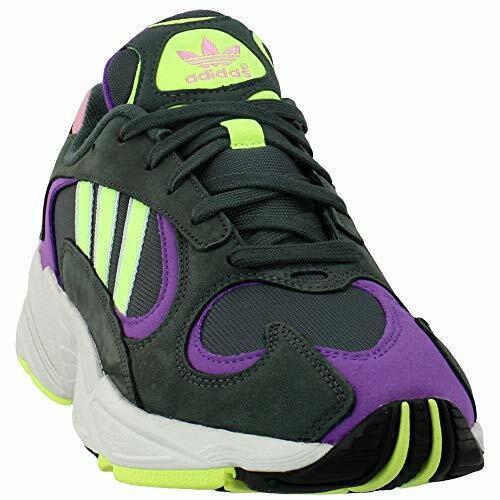 Adidas Men`s Yung-1 Casual Sneakers Legend Ivy/hi-res Yellow/active Purple