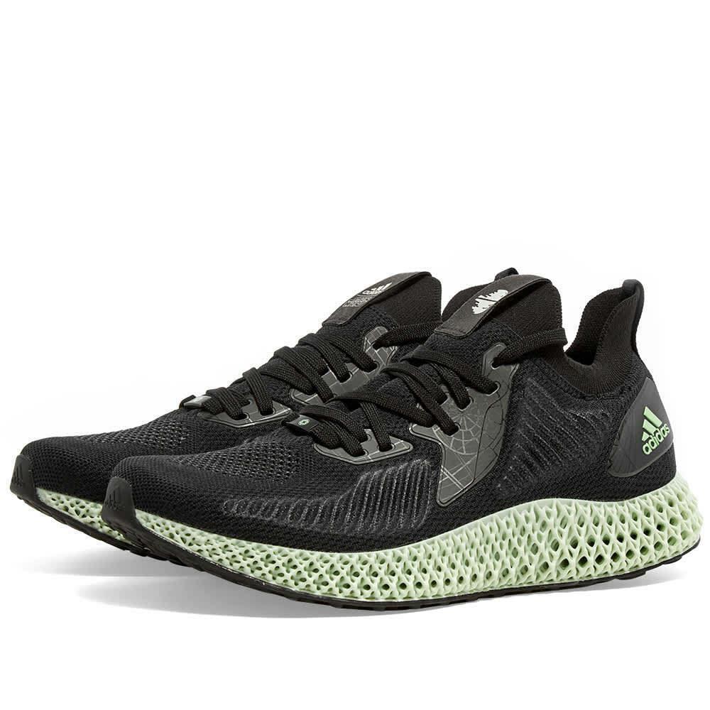 Men`s Adidas Alphaedge 4d Athletic Fashion Sneakers FV4685 - Black