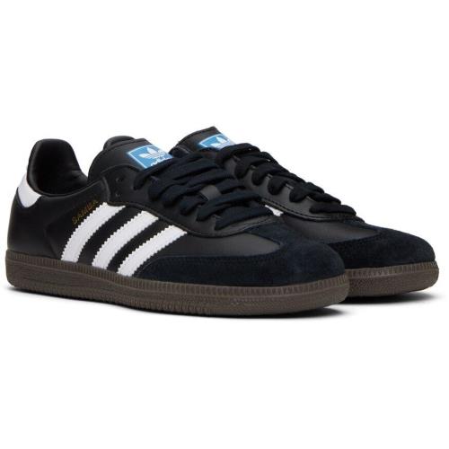 Adidas Originals Samba Sneaker Womens Black White Size 6-10 - Multicolor