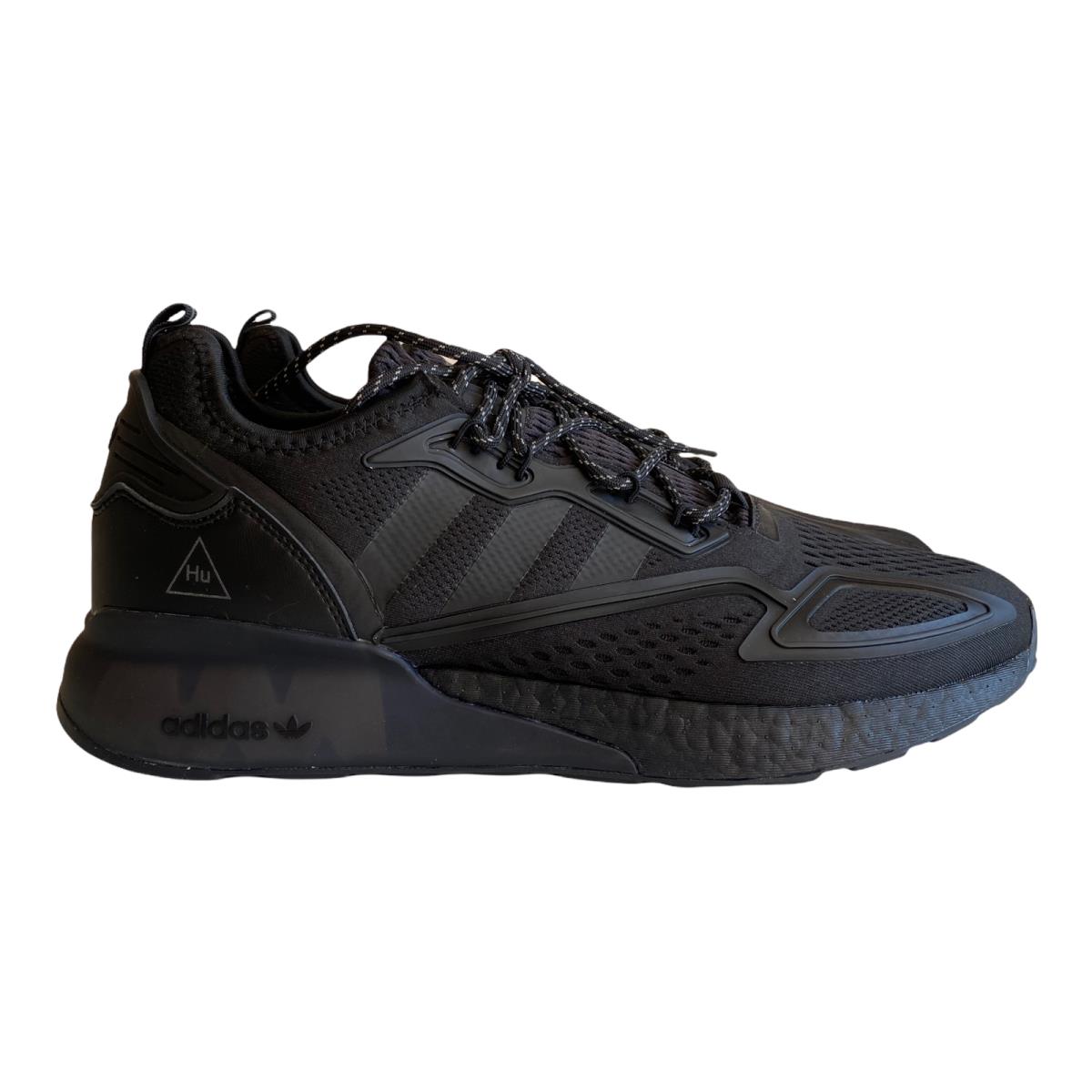 Adidas Men`s ZX 2K Boost x Pharrell Black Future 2020 Sneaker Sizes 8.5/13 - Black