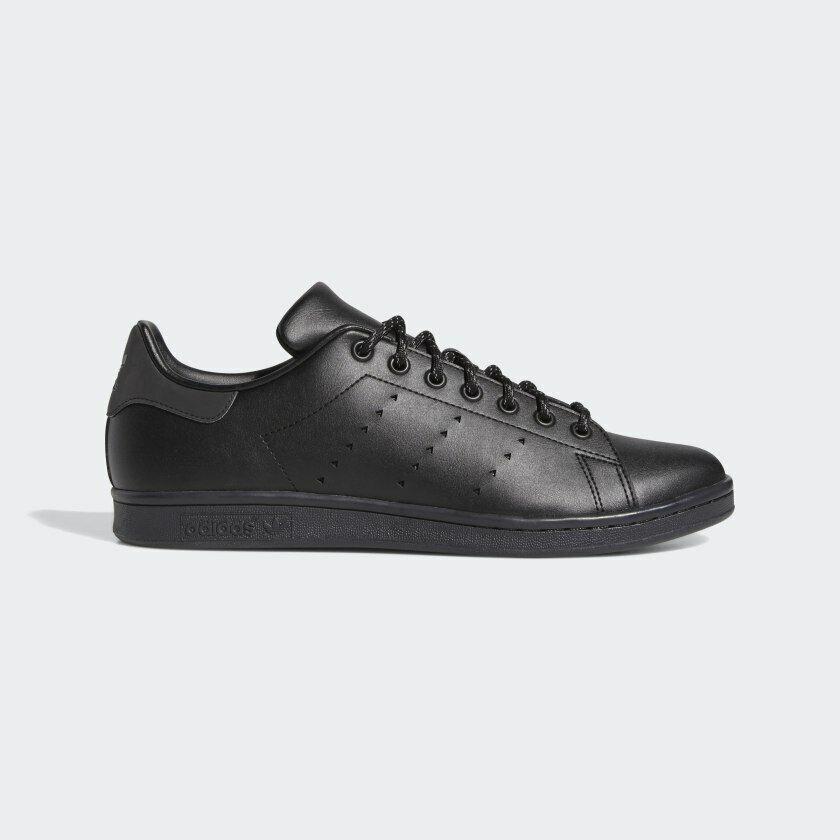 Adidas Stan Smith x Pharrell Williams HU Triple Black Leather GY4980 Limited