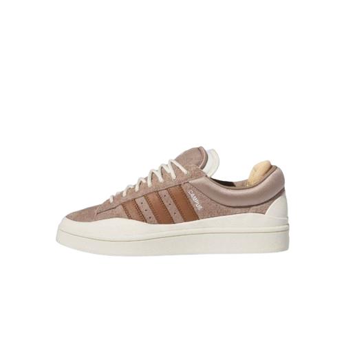ID2529 Adidas Men`s Campus X Bad Bunny Chalky Brown Sneakers