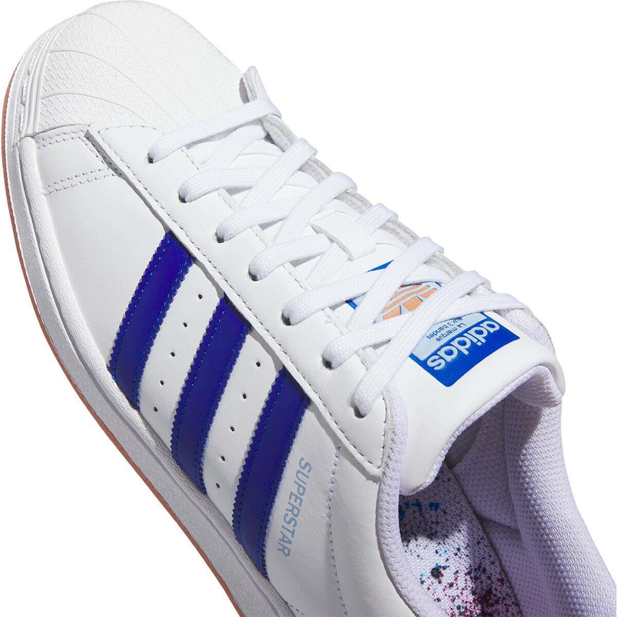 ID9771 Mens Adidas Superstar - White