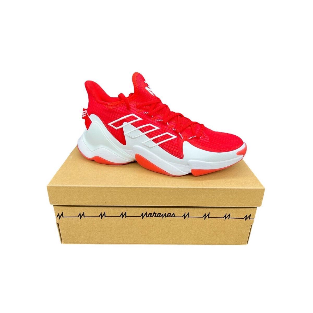 Adidas Patrick Mahomes Mvp 1 Impact Flx White Red Size 9.5 GZ5006 - White