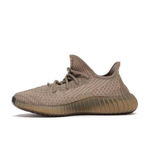 Adidas Yeezy Boost 350 V2 Sand Taupe FZ5240 Men`s Size 7.5 - Beige