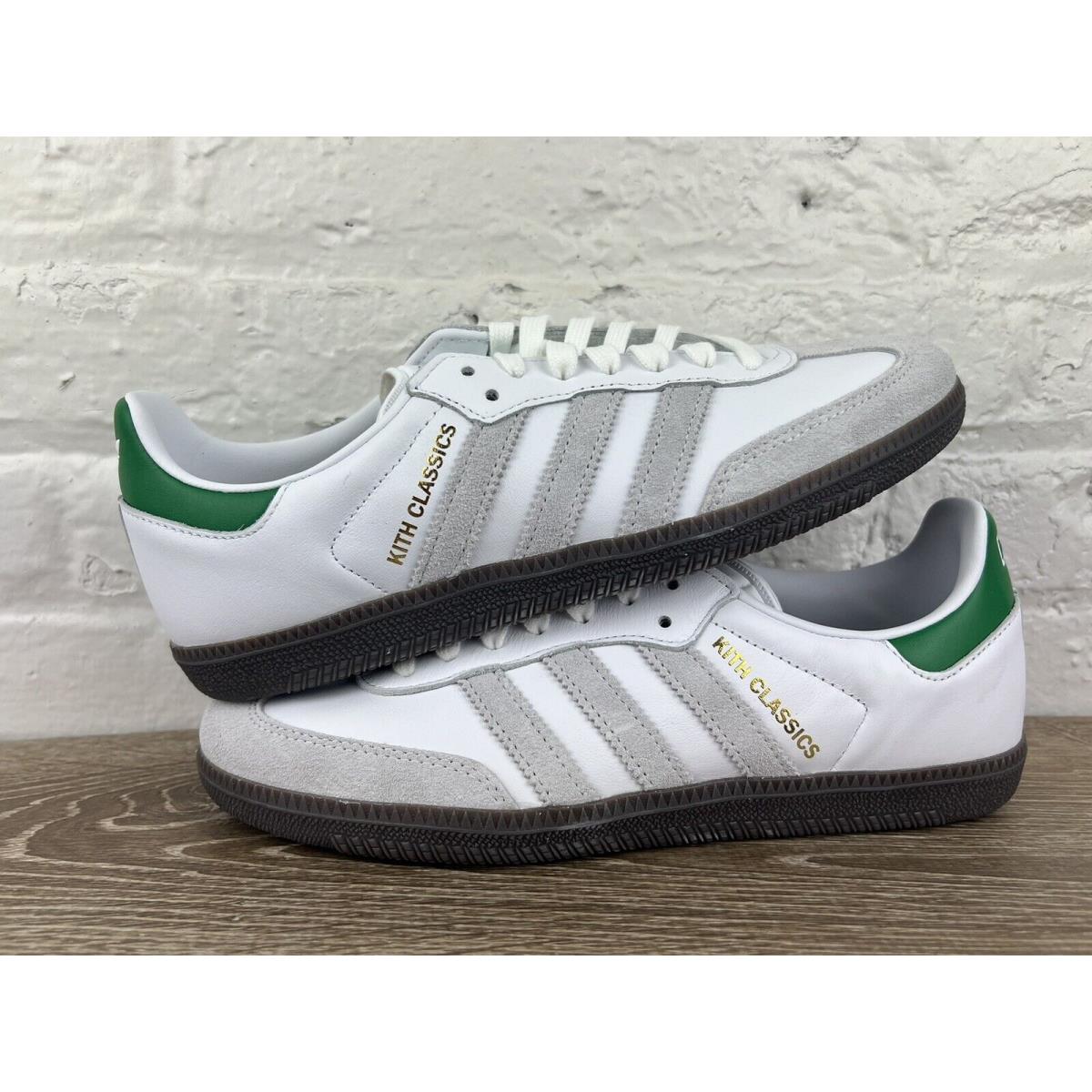 Adidas Samba OG Kith Classics White Green 2024 FX5398 US 7.5 UK 7 Limited Rare