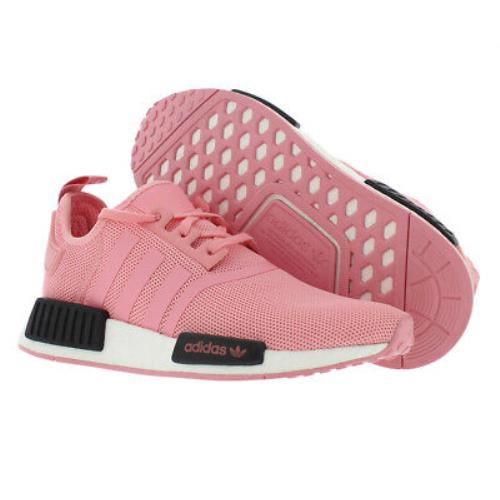 Adidas NMD_R1 Girls Shoes Size 5.5 Color: Pink/white