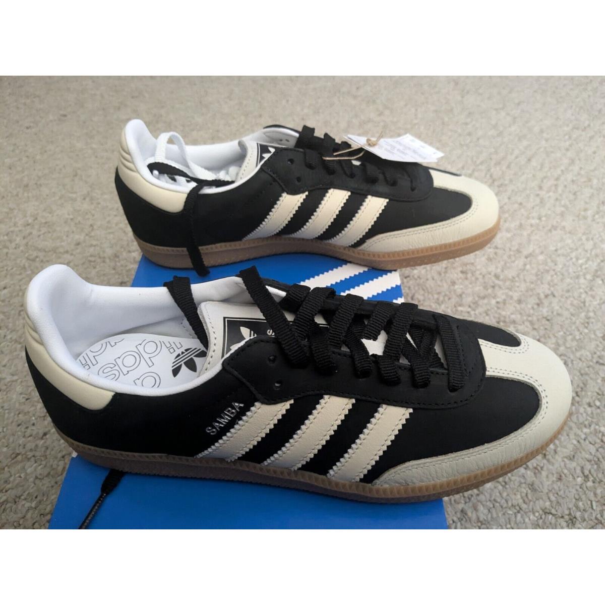 Size 9 - Adidas Samba OG Black Wonder White W