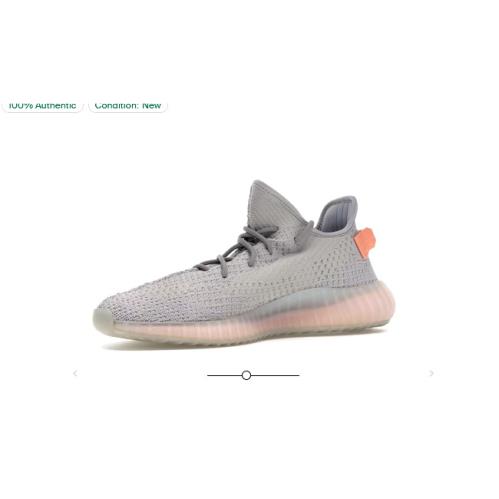 Adidas Yeezy Boost 350 V2 True Form Grey Sneakers EG7492 Boxed SporTipTop