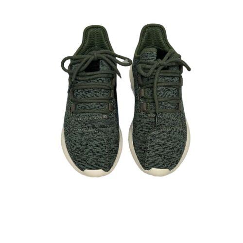 Adidas Green Tubular Shadow Sneakers Running Walking Athleisure Sz 6.5