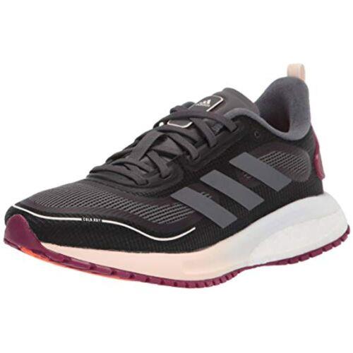 Adidas Women`s Supernova FV4739 Black and Berry Size 7 - Black and Berry