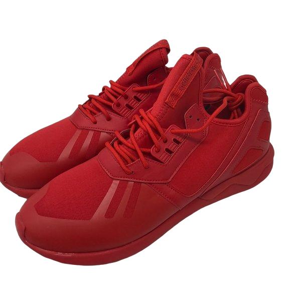 Adidas Men`s Tubular Runner Sneaker Size 11.5 M - Red