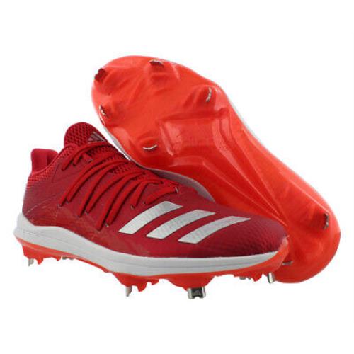 Adidas Afterburner 6 Speed Trap Mens Shoes Size 7.5 Color: Red