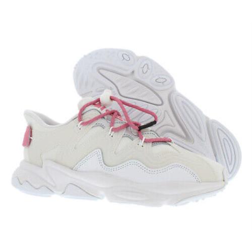 Adidas Ozweego Plus Womens Shoes Size 8.5 Color: White/off-white/pink