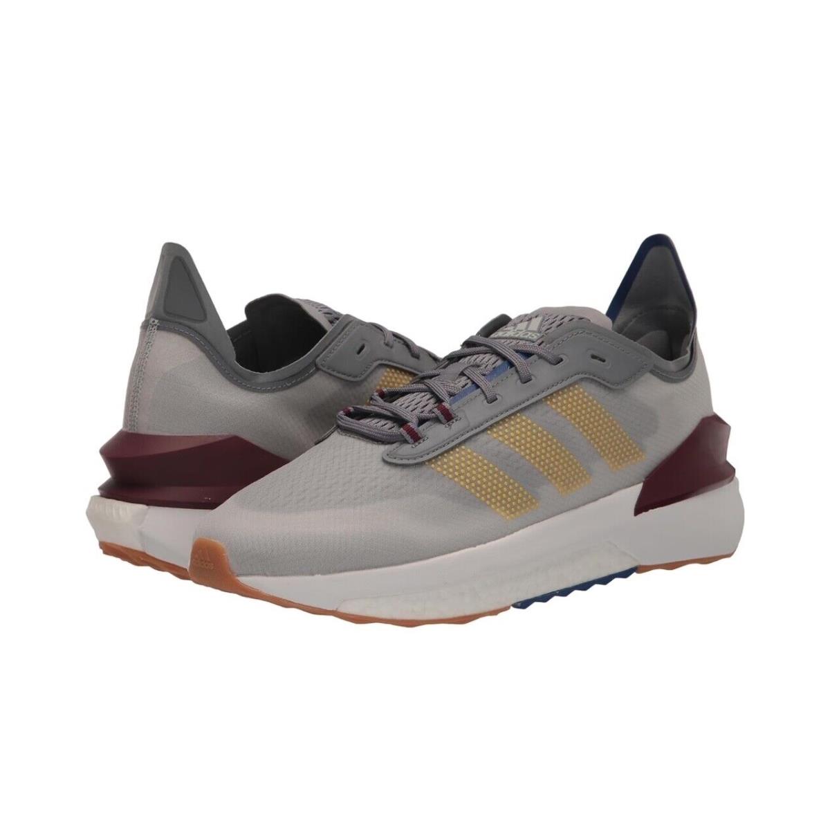 Adidas Men`s Avryn Sneakers Grey/grey/shadow Red 14 US
