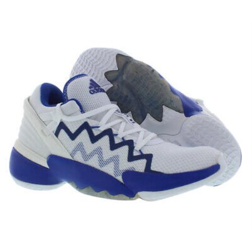 Adidas D.o.n. Issue 2 Mens Shoes Size 5 Color: White/team Royal Blue