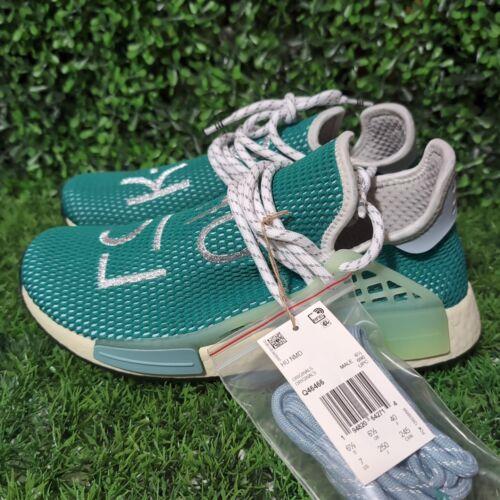 Adidas HU Nmd Pharrell Williams Dash Korea Green Size 7 Men Women 8.5 Teal