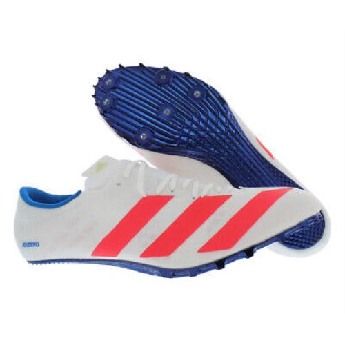 Adidas Adizero Prime Sp Unisex Shoes Size 13 Color: Legend Indigo/turbo/blue - Legend Indigo/Turbo/Blue Rush, Main: White