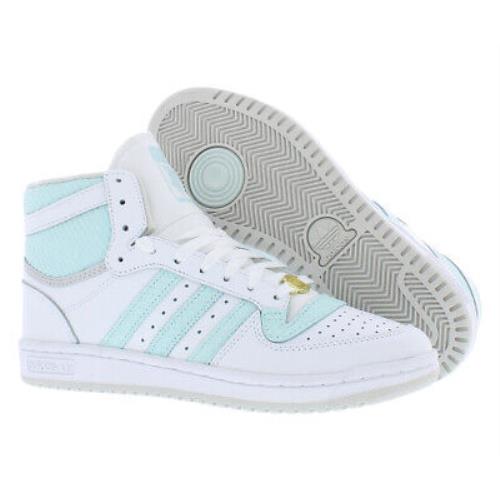 Adidas Top Ten Rb Womens Shoes Size 8.5 Color: White/almost Blue - White/Almost Blue, Main: White