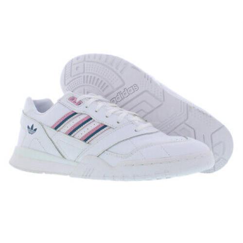 Adidas A.r. Trainer Womens Shoes Size 10 Color: White/pink/navy - White/Pink/Navy, Main: White
