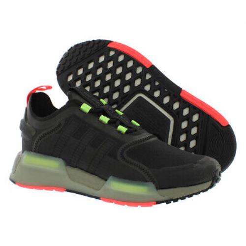 Adidas Nmd V3 GS Boys Shoes Size 5 Color: Black/lime/coral