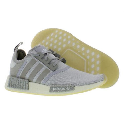 Adidas NMD_R1 Mens Shoes Size 14 Color: Metal Grey/feather Grey/sand
