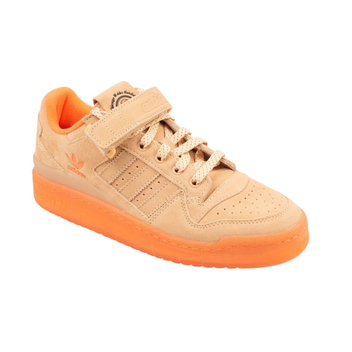 Adidas Orange Fat Tiger Workshop x Forum Low Sneakers Size 9/42 - Orange