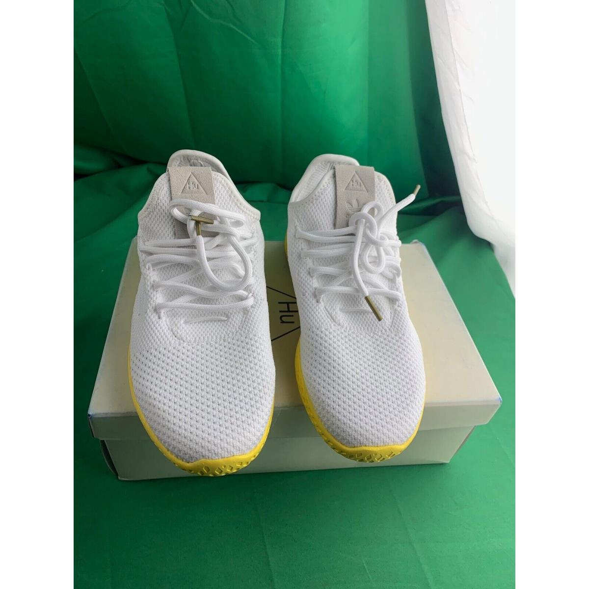 Adidas PW Tennis HU BY2674 - Size 5 - White/yellow - Pharrell Williams