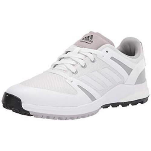 Adidas Men`s S2G Mid Cut Golf Shoes White Grey Size 12