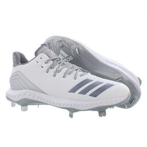 Adidas Icon Bounce Mens Shoes Size 10 Color: White/grey/grey - White/Grey/Grey, Main: White