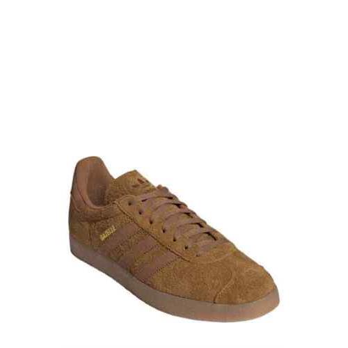 Adidas 302162 Gazelle Sneaker in Bronze Strata/pantone/gum Size 7