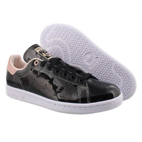 Adidas Stan Smith Womens Shoes Size 6 Color: Black/white - Black/White, Main: Black