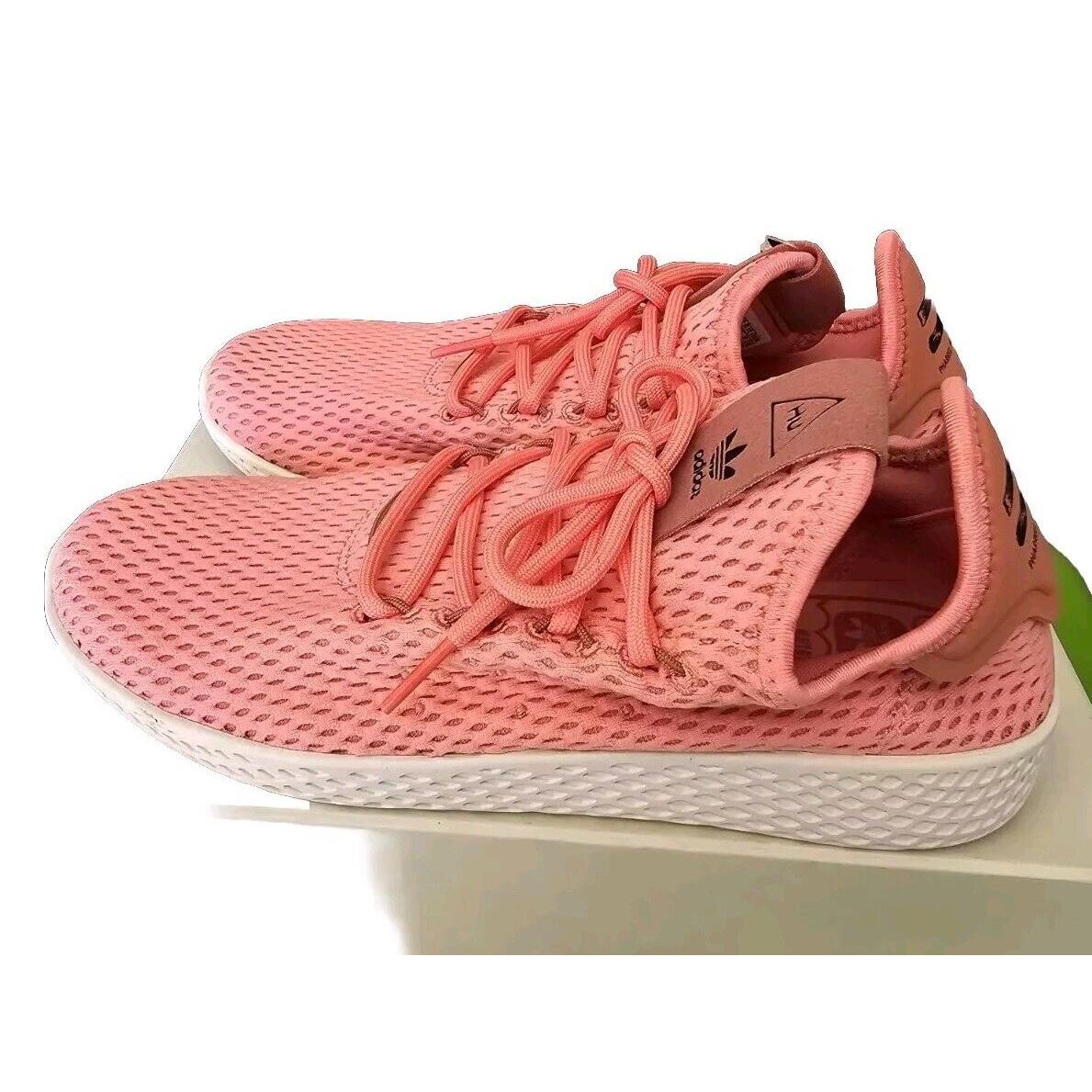 Adidas x Pharrell Williams Hu Men`s Tactile Rose Pink Shoes BY8715 Men Size 5.5