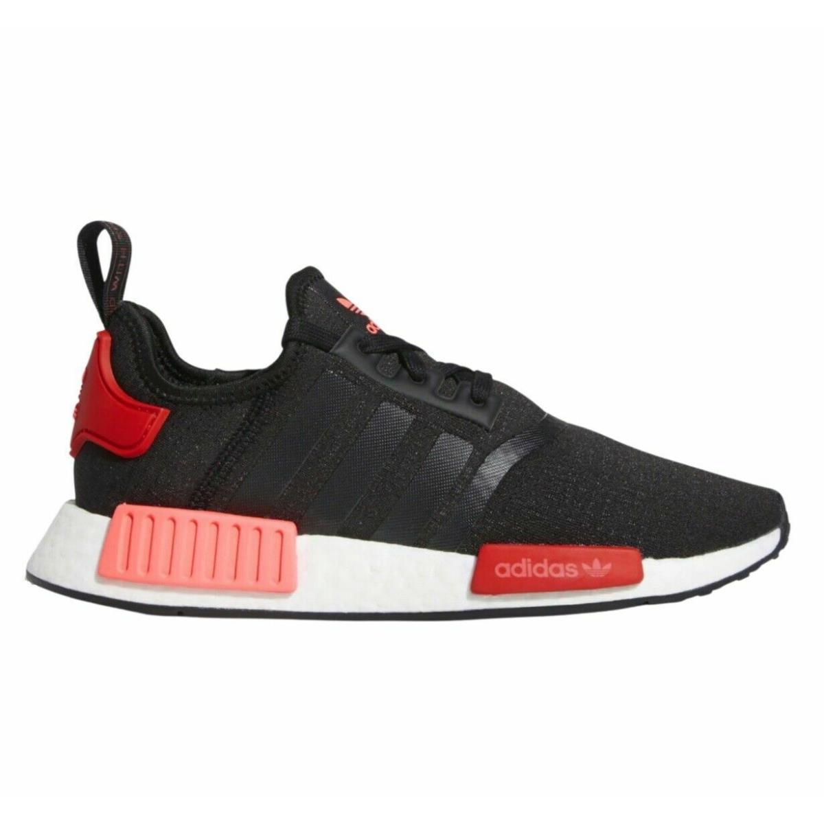 Adidas NMD_R1 Women`s Size 10.5 Black Scarlet / Flash Red EH0206 Boost