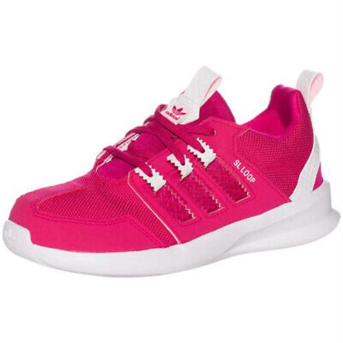 Adidas Sl Loop Runner Little Kids Style : S85631 - Pink/Pink-White