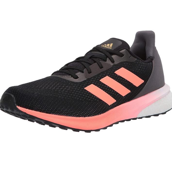 Adidas Men`s Astrarun M Core Black/signal Coral/grey 11.5 M US - Core Black/Signal Coral/Grey