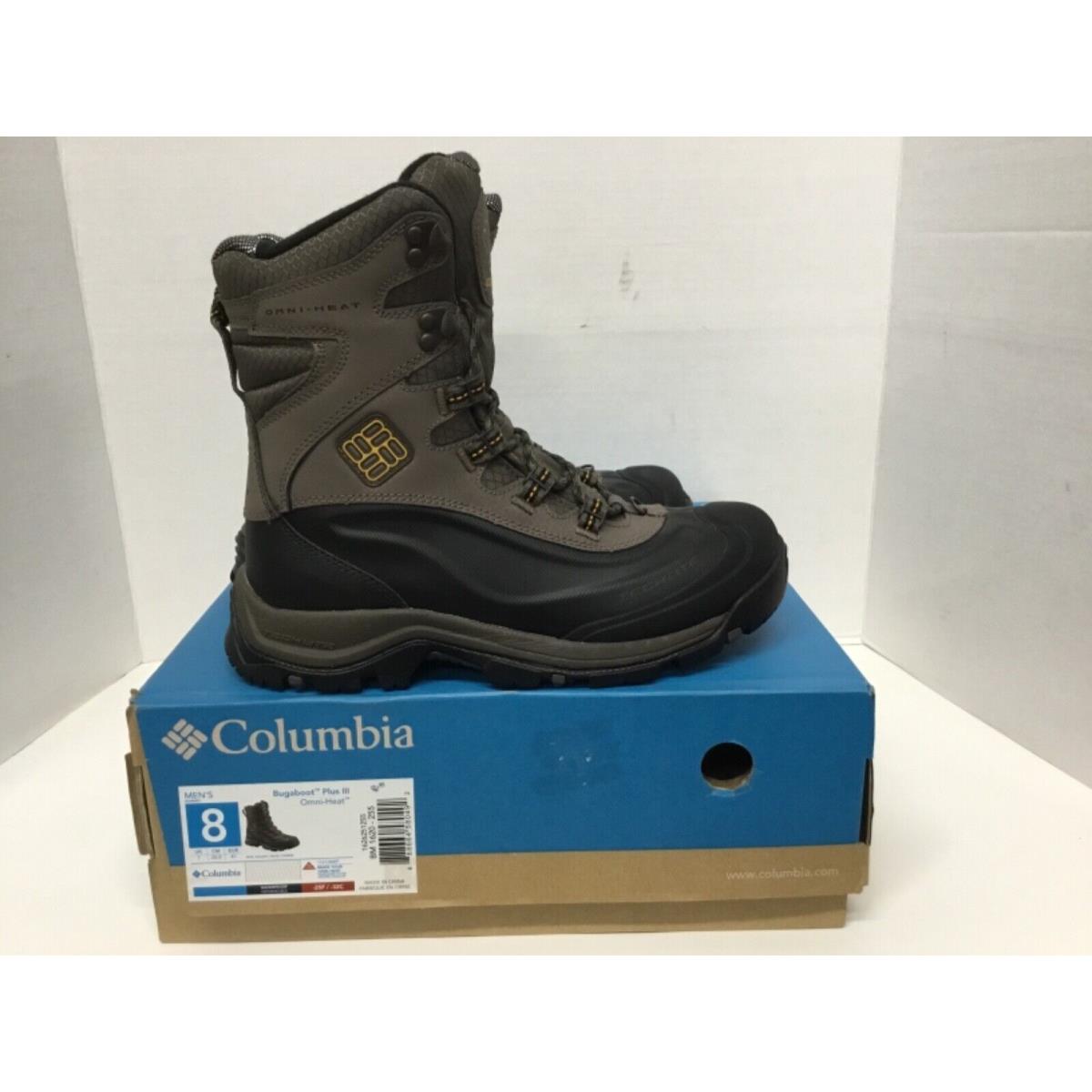 Columbia Bugaboot Plus Iii Omni-heat Mens Waterproof/insulated Boot BM 1620-255