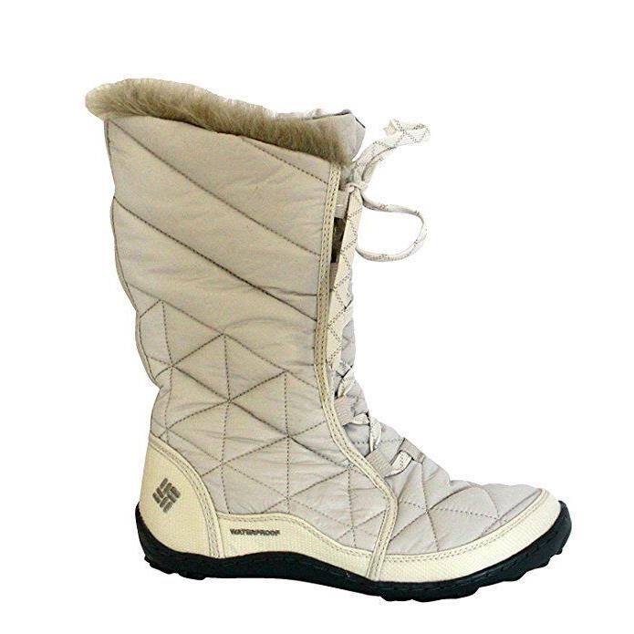 Columbia Women`s Powder Summit Waterproof Winter Boots 6 6.5 Size