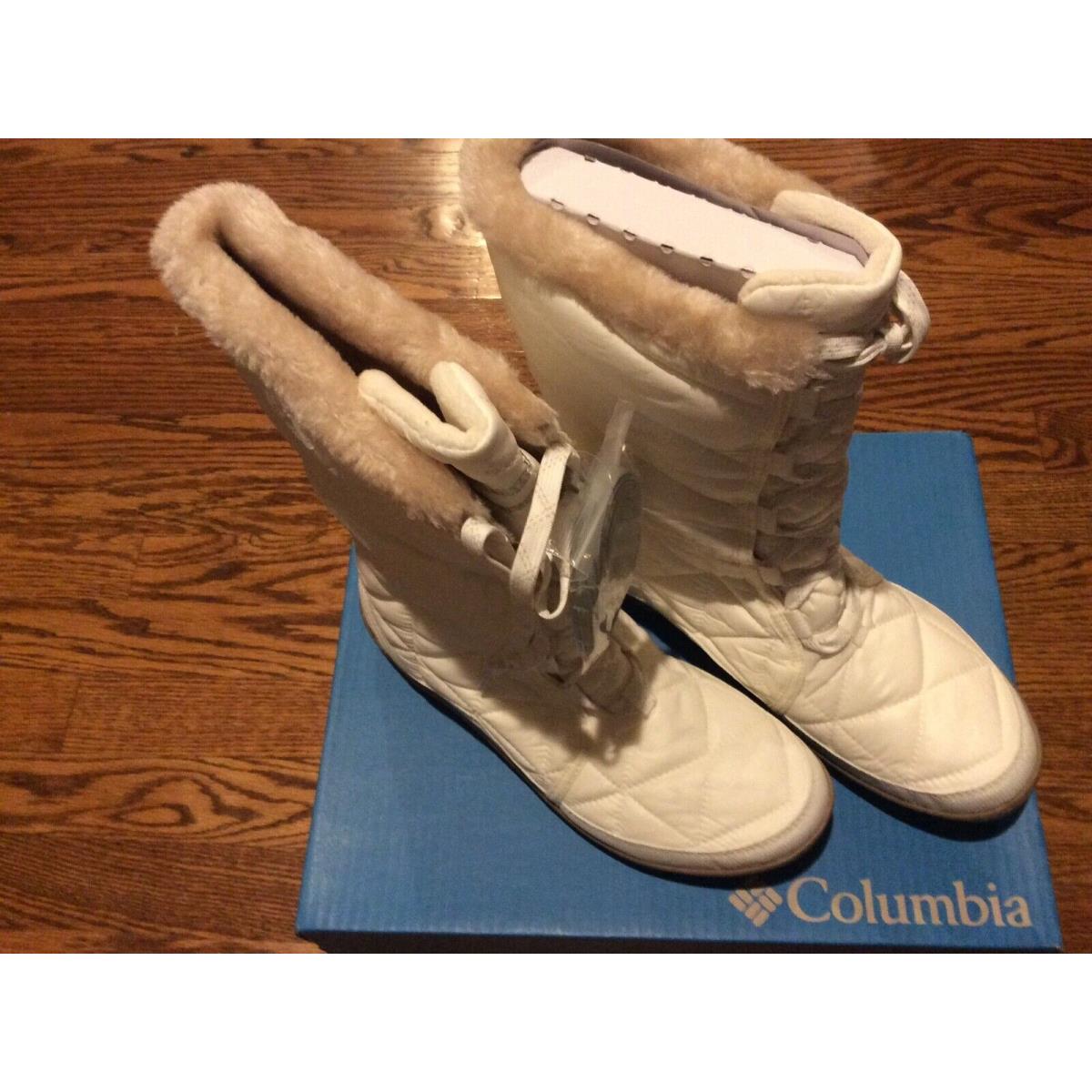 Columbia Powder Summit II Women`s Insulated Winter Boots Size 8.5