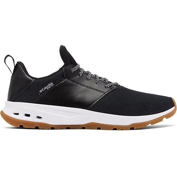 Columbia N7445 Men`s Tamiami Pfg Sneakers Black/white Size 11
