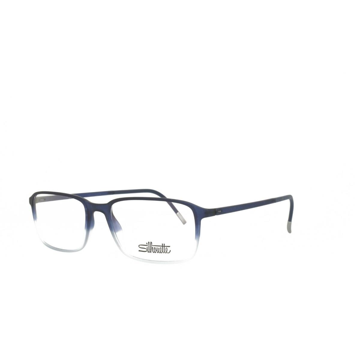 Silhouette Spx Illusion 2912 75 4510 Eyeglasses 55-18-145 Blue