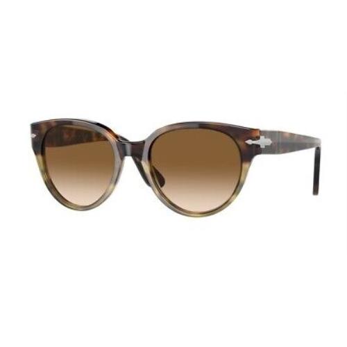 Persol PO3287S 115851 Havana Gradient Grey Brown 48 mm Women`s Sunglasses