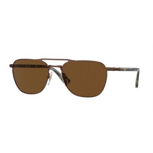 Persol PO2494S 114857 Brown Polar Brown Polarized 55 mm Men`s Sunglasses