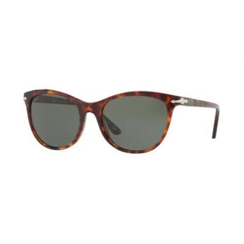 Persol 0RB2132-646431-55 Havana Green Cat Eye Women`s 54 mm Sunglasses