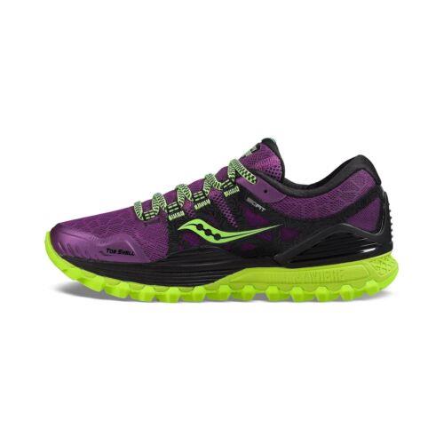 S10325-4 Womens Saucony Xodus Iso - Purple/Pink/Cotton