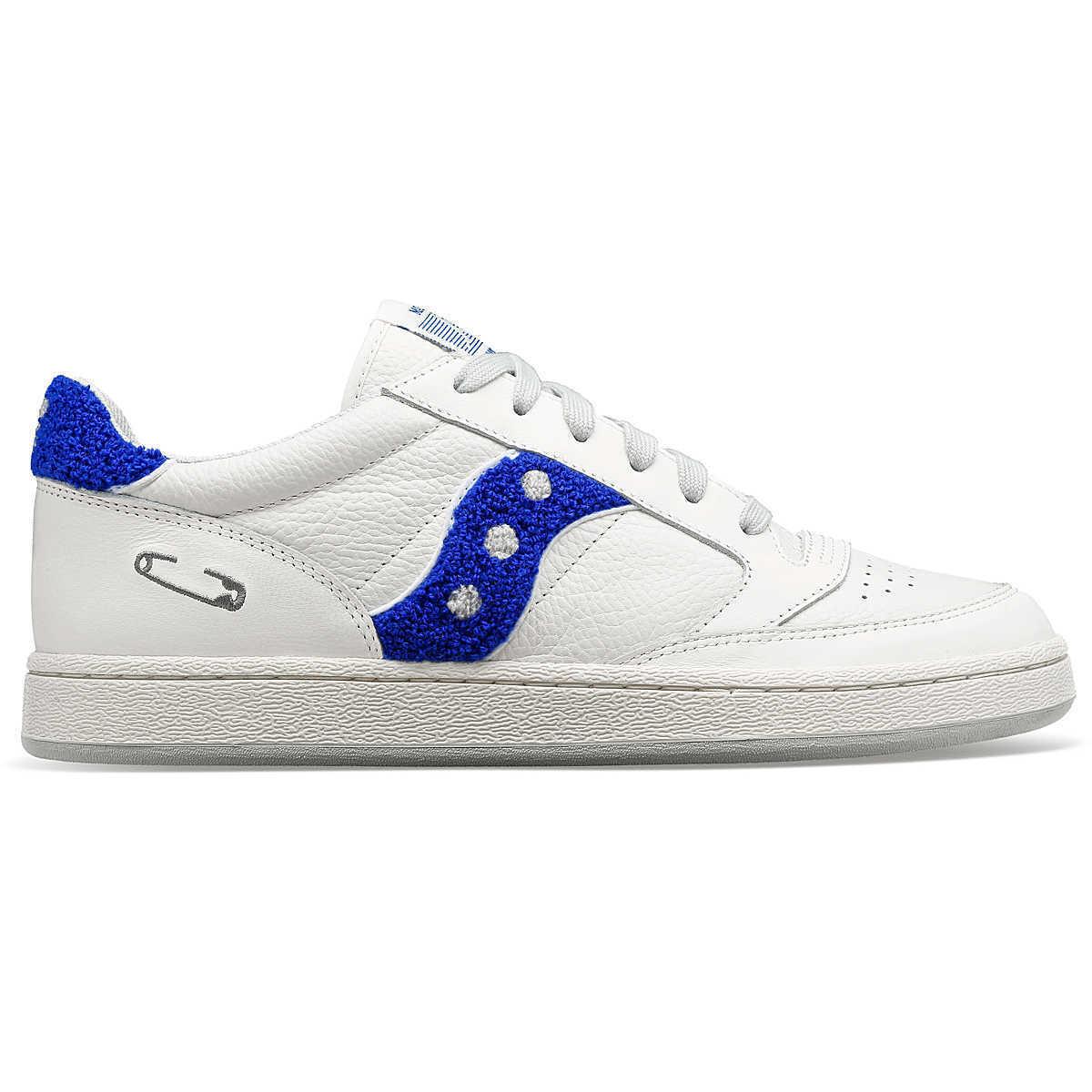 Saucony Unisex Jazz Court Sneakers White/blue