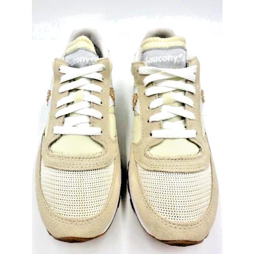 Saucony Women Studded Logo White Blanc Running Sneakers Size 7.5