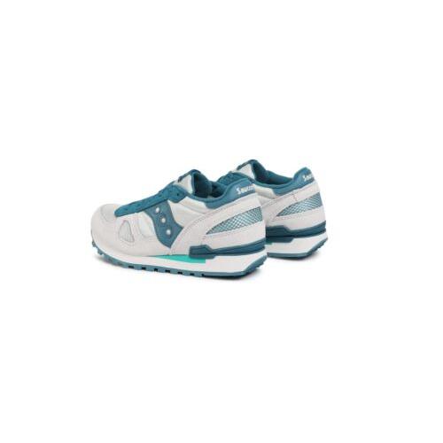 Saucony Unisex-child Shadow Sneaker SK262468 Grey/blue 6